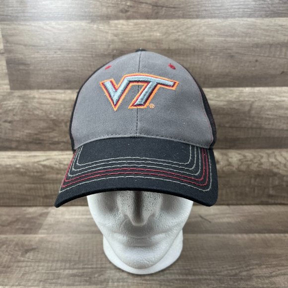 OC Sports Other - Virginia Tech OC Sports Cap Hat Black Gray Adjustable Hook and Loop OS NCAA